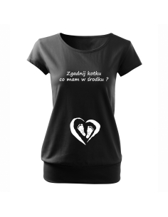 Koszulka ciążowa "Zgadnij... 2