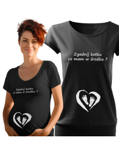 Koszulka ciążowa "Zgadnij...
