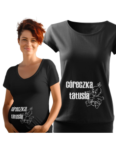 Koszulka ciążowa "Córeczka...