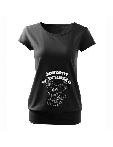Koszulka ciążowa "Jestem w brzuszku"...