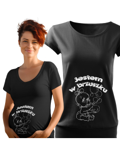 Koszulka ciążowa "Jestem w...