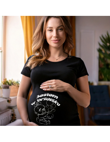 Koszulka ciążowa "Jestem w brzuszku"...