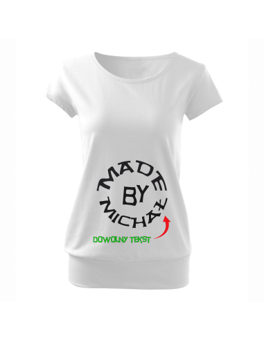 Koszulka ciążowa "Made by... +...
