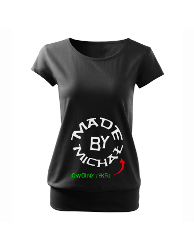 Koszulka ciążowa "Made by... +...