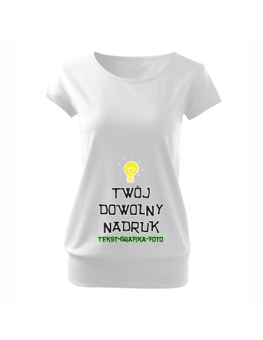 Koszulka ciążowa "Twój dowolny...
