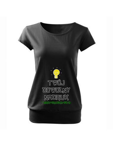 Koszulka ciążowa "Twój dowolny...