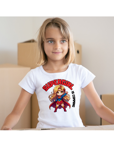 Body dziecięce "Supergirl is coming"...