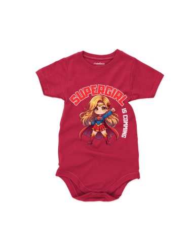 Body dziecięce "Supergirl is coming"...