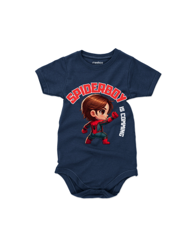 Body dziecięce "Spiderboy is coming"...