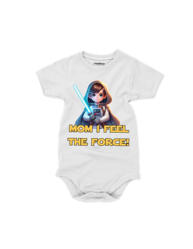 Body dziecięce "Mom i feel the force"...
