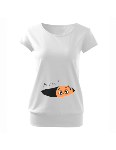 Koszulka ciążowa "A kuku!" Czarna |...