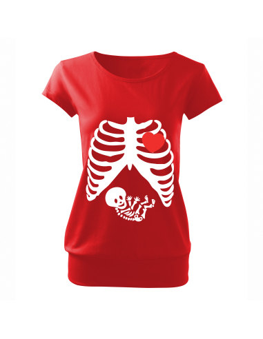 Koszulka ciążowa "Rentgen" Czarna |...