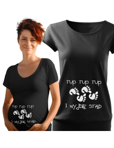 Koszulka ciążowa "Tup tup...
