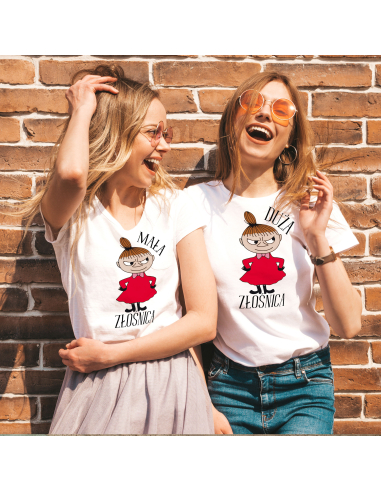 Zestaw koszulka damska + koszulka lub...