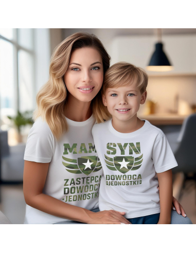 Zestaw koszulka damska + koszulka lub...