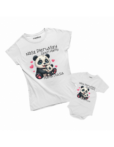 Zestaw koszulka damska + body...