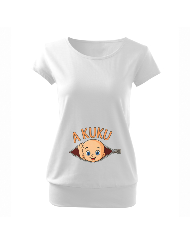 Koszulka ciążowa "A kuku!" Czarna |...