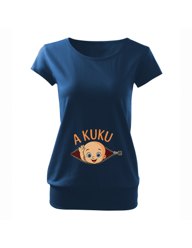 Koszulka ciążowa "A kuku!" Czarna |...