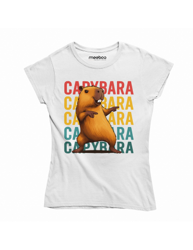 Koszulka Damska "CAPYBARA" Różowa |...