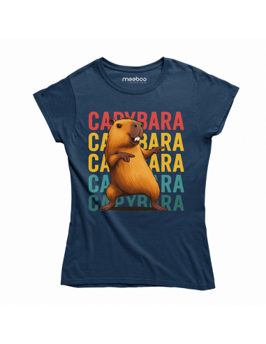 Koszulka Damska "CAPYBARA" Różowa |...