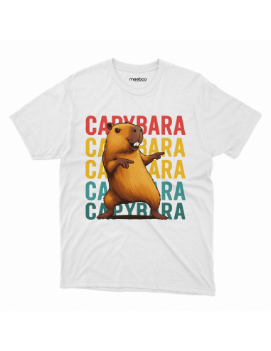 Koszulka Męska "CAPYBARA" Czarna |...