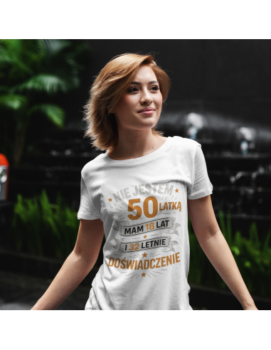 Koszulka Damska "Nie jestem 50latką"...