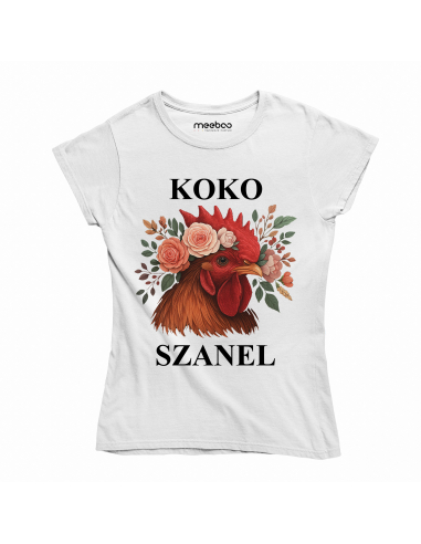 Koszulka Damska "Koko Szanel" Czarna...