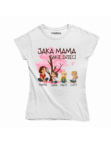 Koszulka Damska "Jaka mama takie...