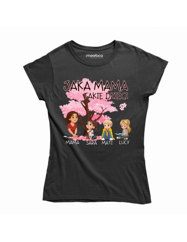 Koszulka Damska "Jaka mama takie...