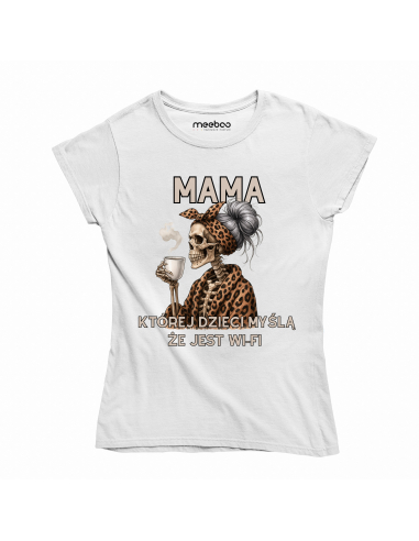 Koszulka Damska "Mama, której dzieci...