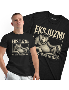 Koszulka Męska "Eksjuzmi,...