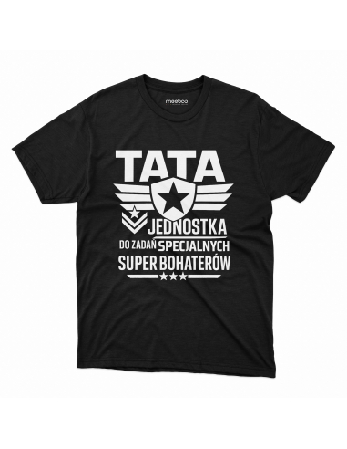 Koszulka Męska "Tata, jednostka do...