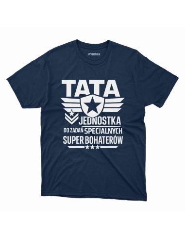 Koszulka Męska "Tata, jednostka do...