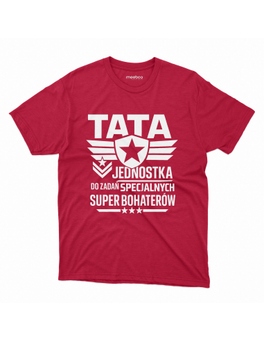 Koszulka Męska "Tata, jednostka do...