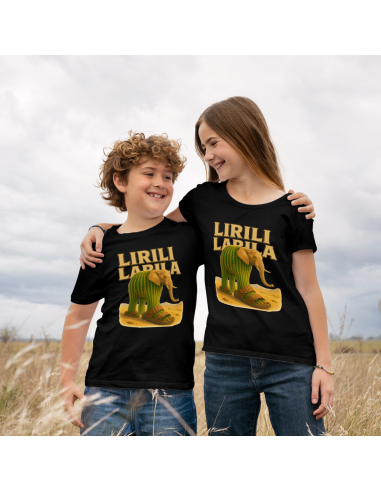 Koszulka Dziecięca BrainRot "Lirili...
