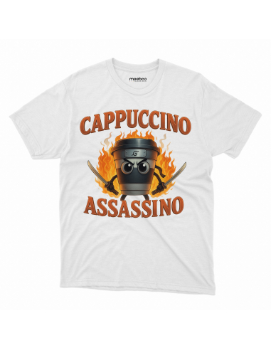 Koszulka Męska BrainRot "Cappuccino...