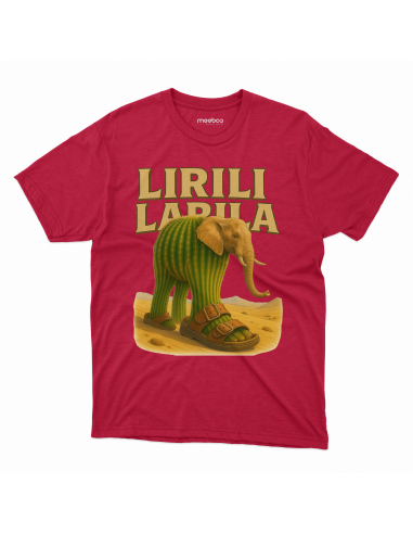 Koszulka Męska BrainRot "Lirili...
