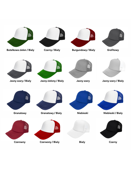 Czapka Trucker z Nadrukiem