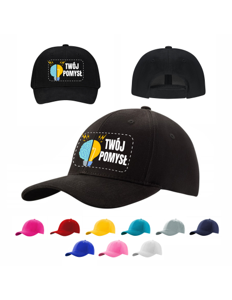 Czapka z daszkiem dziecięca 6P i Twoim nadrukiem