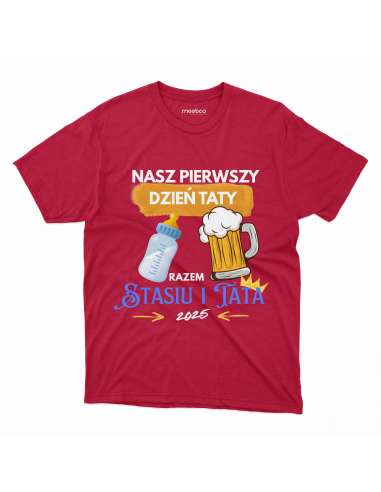 Koszulka Męska "Nasz pierwszy dzień...