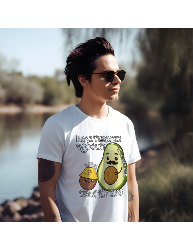 Koszulka Męska "Nasz pierwszy wspólny...