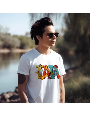 Koszulka Męska "Tata i narzędzia"...