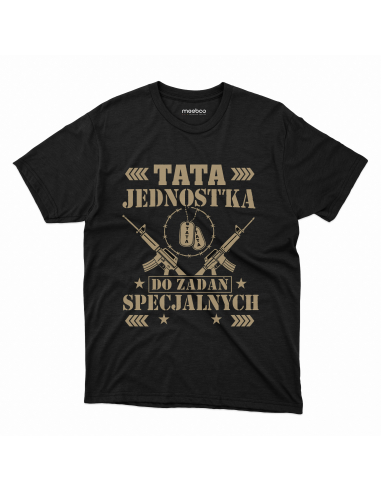 Koszulka Męska "Tata jednostka do...