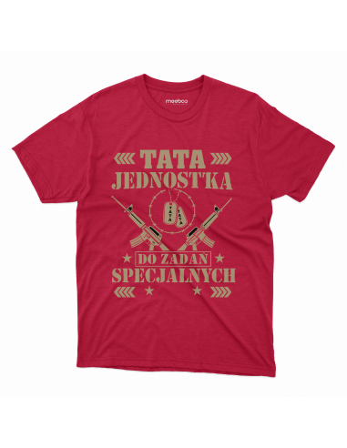 Koszulka Męska "Tata jednostka do...