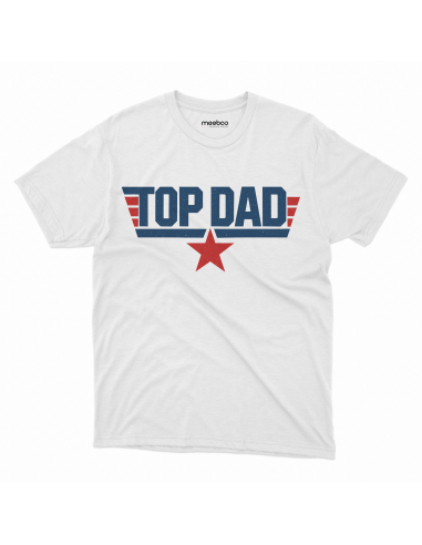 Koszulka Męska "Top Dad" Czarna |...