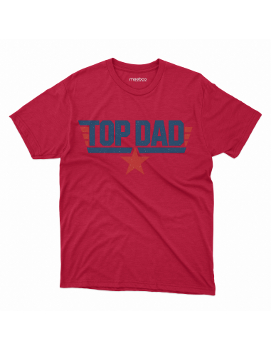 Koszulka Męska "Top Dad" Czarna |...