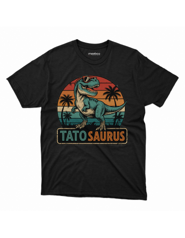 Koszulka Męska "Tatosaurus" Czarna |...