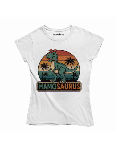 Koszulka Damska "Mamosaurus" Czarna |...