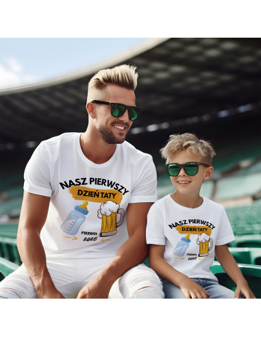 Zestaw koszulka męska + koszulka...