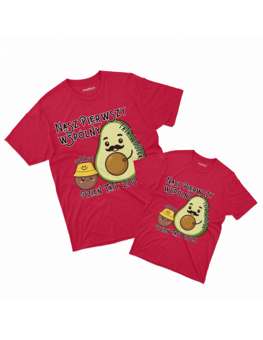 Zestaw koszulka męska + koszulka...